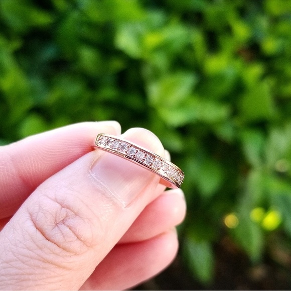 Jewelry - 💎NEW💎 18K ROSE GOLD PLATED SIMPLE WEDDING BAND